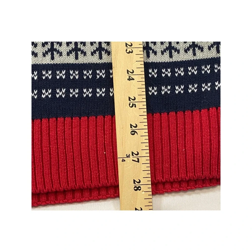 The Ugly Sweater Co Jesus Birthday Boy Christmas Sweater Vest Mens XL Grey Red